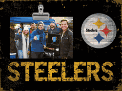 Pittsburgh Steelers Team Name Clip Frame