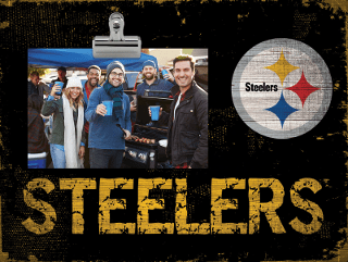 Pittsburgh Steelers Team Name Clip Frame