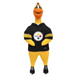 Pittsburgh Steelers Team Rubber Chicken Toy