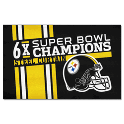 Pittsburgh Steelers Ulti-Mat Rug - 5ft. x 8ft.