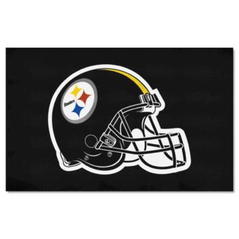 Pittsburgh Steelers Ulti-Mat Rug - 5ft. x 8ft., Helmet Logo