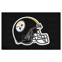 Pittsburgh Steelers Ulti-Mat Rug - 5ft. x 8ft., Helmet Logo