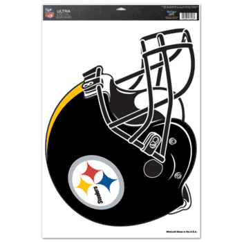 Pittsburgh Steelers Ultra Decal 11in x 17in Helmet