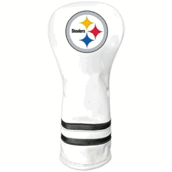 Pittsburgh Steelers Vintage Fairway Headcover (White)