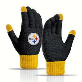 Pittsburgh Steelers Waffle Knit Glove
