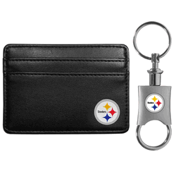 Pittsburgh Steelers Weekend Wallet & Valet Key Chain
