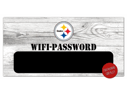 Pittsburgh Steelers Wifi Password 6x12 Sign