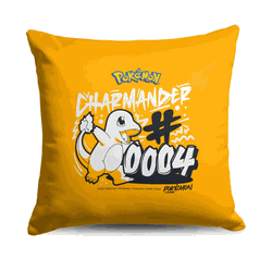 Pokemon Charmander 0004 Throw Pillow 18x18 inches