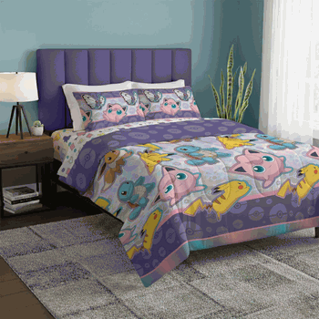 Pokemon Friendly Battle Bed In A Bag Set Full
