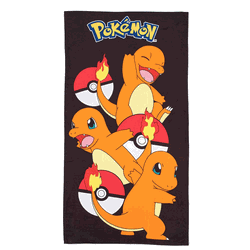 Pokemon Hot Char Beach Towel 30x60 Inches