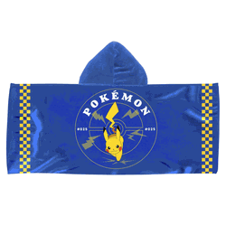 Pokemon Pika Towel Youth Hooded Towel 22x51 inches