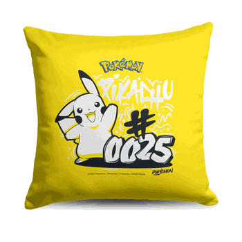 Pokemon Pikachu 0025 Throw Pillow 18x18 inches