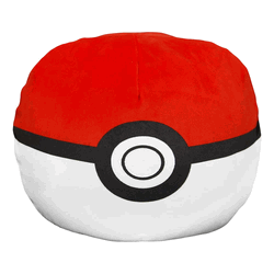 Pokemon Pokeball Round Cloud Pillow 11 Inches