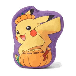 Pokemon Pumpkin Pika Travel Cloud Pillow 15 inches