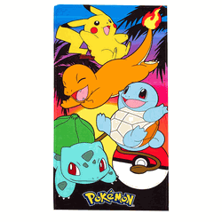 Pokemon Sunset Beach Towel 30x60 Inches