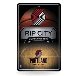 Portland Trail Blazers  11" x 17" Home Decor Sign