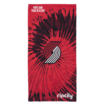 NBA Portland Trailblazers Pyschedlic Beach Towel