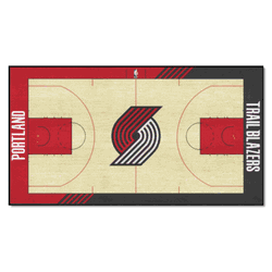 Portland Trail Blazers Large Court Runner Rug - 30in. x 54in.