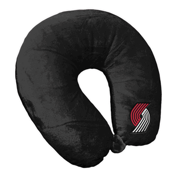 Portland Trail Blazers NBA Black Neck Pillow