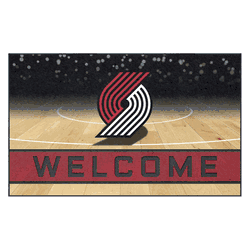 Portland Trail Blazers Rubber Door Mat - 18in. x 30in.
