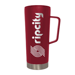 Portland Trailblazers 18oz Roadie Tumbler with Handle