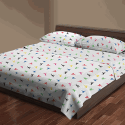Power Rangers Classic Color Rangers 4 Piece Full Sheet Set