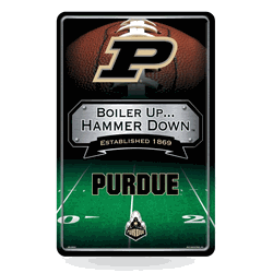 Purdue Boilermakers  11" x 17" Home Decor Sign