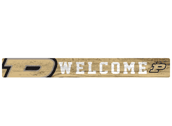 Purdue Boilermakers 16in. Welcome Strip