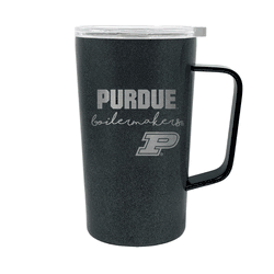 Purdue Boilermakers 18oz Onyx Hustle Travel Mug