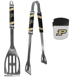 Purdue Boilermakers 2 pc BBQ Set and Chip Clip