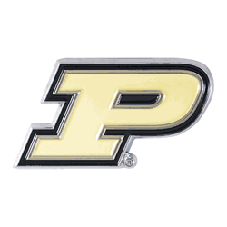 Purdue Boilermakers 3D Color Metal Emblem