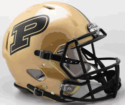 Purdue Boilermakers  Authentic Speed Full Size Football Helmet