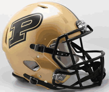 Purdue Boilermakers  Authentic Speed Full Size Football Helmet
