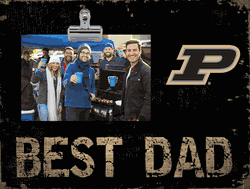 Purdue Boilermakers Best Dad Clip Frame
