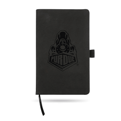 Purdue Boilermakers Black - Primary Laser Engraved Small Notepad
