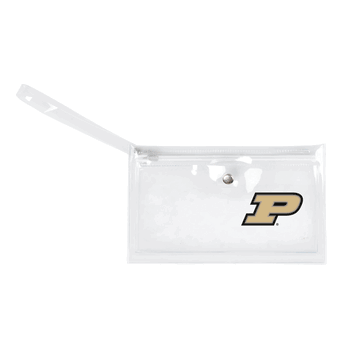 Purdue Boilermakers Clear Ticket Wristlet