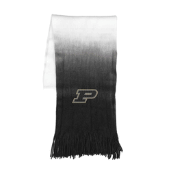 Purdue Boilermakers Dip Dye Scarf Black <B><font color="RED">CLEARANCE SALE - LIMITED QUANTITIES AT THIS PRICE</b></font>