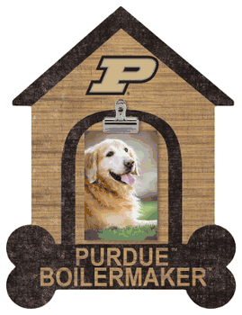 Purdue Boilermakers Dog Bone House Clip Frame