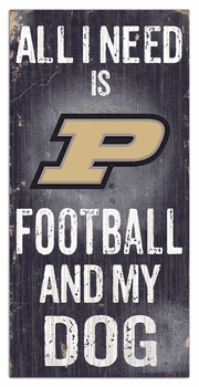 Purdue Boilermakers Football and My Dog Sign