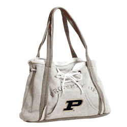 Purdue Boilermakers Hoodie Purse Grey