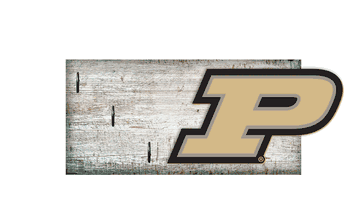 Purdue Boilermakers Key Holder 6x12