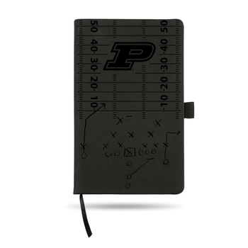 Purdue Boilermakers Black Laser Engraved Small Notepad