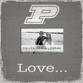 Purdue Boilermakers Love Picture Frame
