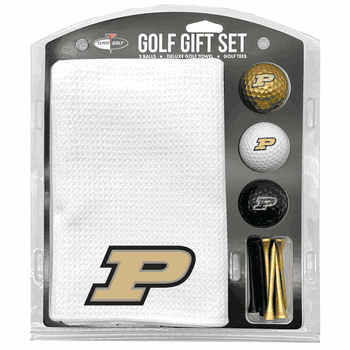 Purdue Boilermakers Microfiber Towel Gift Set - 16 x 40 (White)