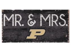 Purdue Boilermakers Mr & Mrs Sign