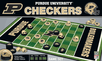 Purdue Boilermakers NCAA Checkers