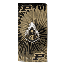 Purdue Boilermakers NCAA Psychedelic Beach Towel 30 x 60 inches
