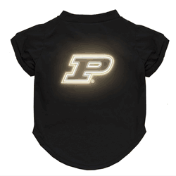 Purdue Boilermakers Neon Pet T-Shirt, Small