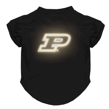 Purdue Boilermakers Neon Pet T-Shirt, X-Large