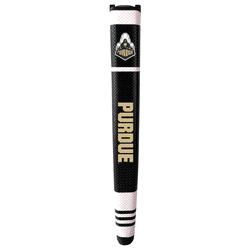 Purdue Boilermakers Putter Grip (Colored with white stripes)